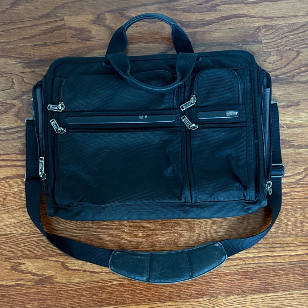 TUMI Black Travel Bag